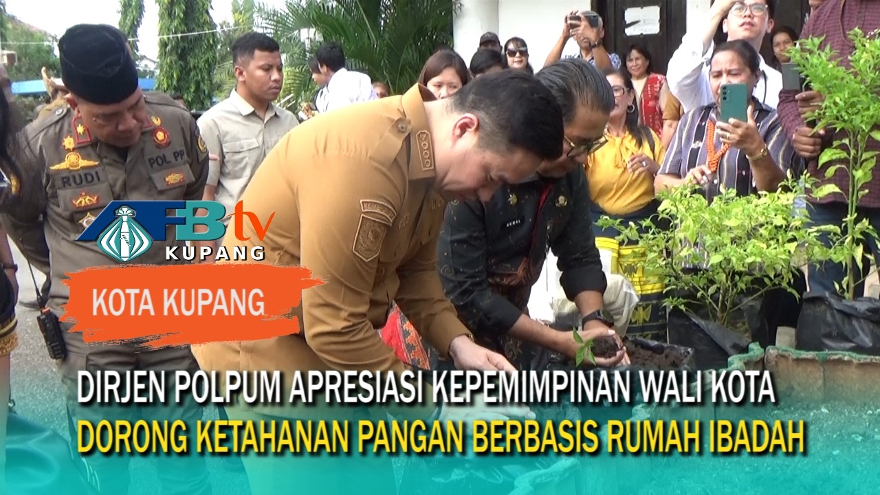 Kunjungi Kota Kupang, Dirjen Polpum Perkuat Toleransi dan Pangan