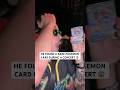 HE FOUND A RARE POKEMON CARD DURING A CONCERT 😱
