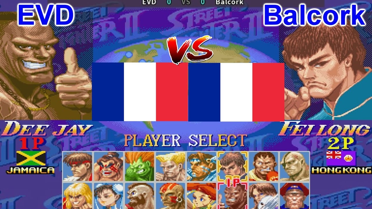 Super Street Fighter II X: Grand Master Challenge - EVD vs Balcork