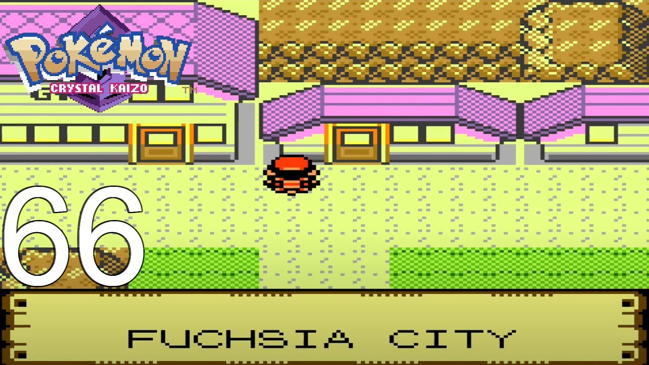 Pokemon Crystal Kaizo Walkthrough Part 66 Fuchsia City - YouTube