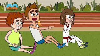 Hızlı Ayaklar Komik Düşüş