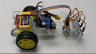 Four IR Sensor Arduino Line Follower