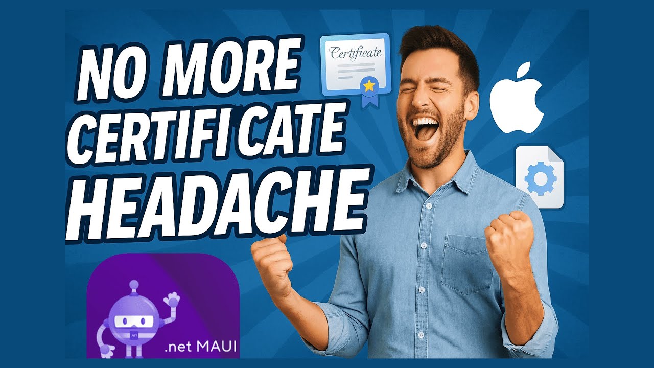 Освоение сертификатов Apple, профилей подготовки и среды iOS для .NET MAUI