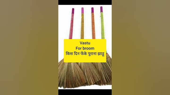 Vastu tip for broom 🧹#astrology #vastu