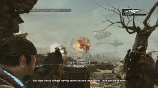 Gears of War 3 - Act 2 - Chapter 5 - Hijack