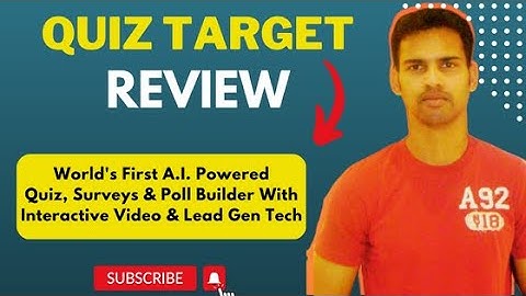 Quiz Target  Review & Demo !!   Review⚠️ WARNING ⚠️ DON