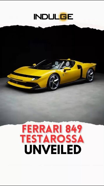 フェラーリ　849 ポスター The poster boy returns: the new Ferrari 849 Testarossa | #car