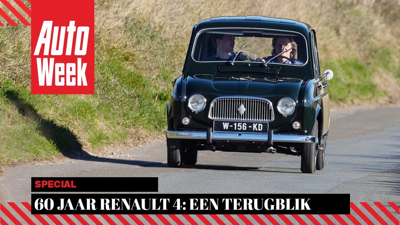 60 jaar Renault 4: een terugblik