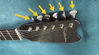 Harmony ハーモニー　silvertone シルバートーン　ヴィンテージ silvertone シルバートーン 1429 ヴィンテージギター - メルカリ