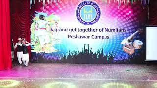Chitrali dance by Numlains at Nashtar Hall Peshawar
