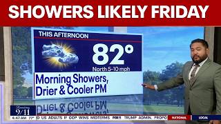 DC weather: Friday showers likely with cloudy skies and highs near 83 degrees Dc Weather Cloudy Cool Friday With Highs In The 50s