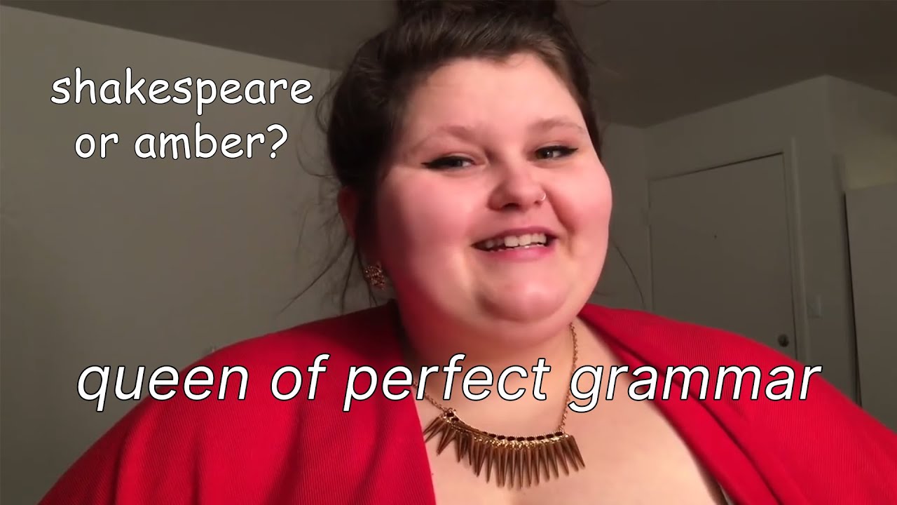 Amberlynn Reid INVENTED the English Language, lmao