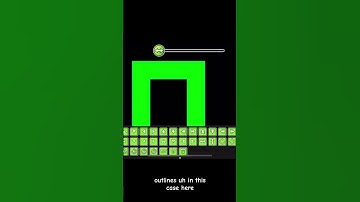 Block design with glow #geometrydash #gaming #tutorial