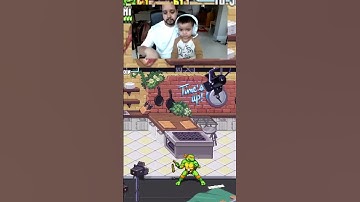 Ninja Turtles Shredders Revenge Gameplay! Father & Son #stream #shorts #ninjaturtles