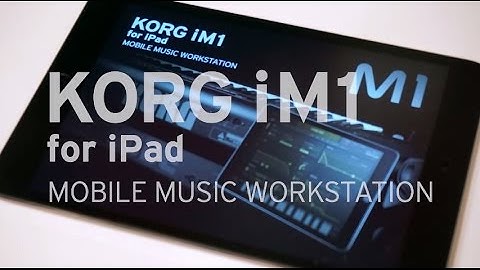 KORG iM1 for iPad - MOBILE MUSIC WORKSTATION - Extended Play Remix