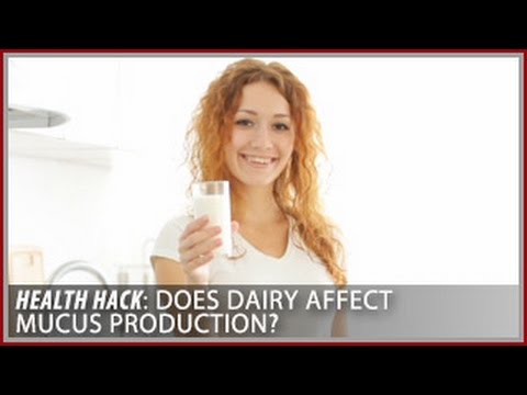 Does Dairy Affect Mucus Production? | Health Hacks- Thomas DeLauer