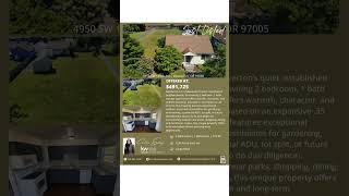 JUST LISTED in Beaverton, OR 🏡 Huge .35 Acre Lot + Development Potential! | MLS #699462307