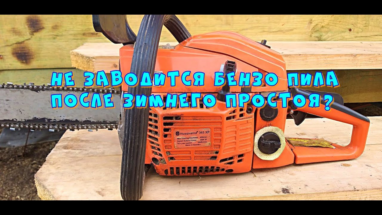 Не заводится бензо пила после зимнего простоя? Не большой совет ...