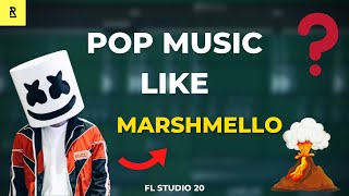 Full How to make Pop Song like MARSHMELLO music in FL Studio 20 Tutorial |  Pop Trap Type Beat Tutorial Guide