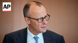 Merz calls on the US and Europe to 'repair' trans-Atlantic trust 'together'