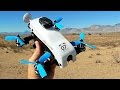 Eachine Racer 180 Tilt Rotor FPV Drone Flight Test Review