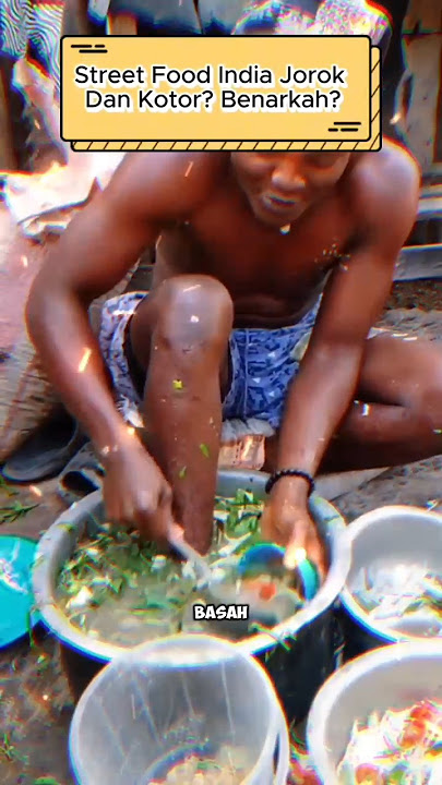 STREET FOOD INDIA JOROK DAN KOTOR? BENARKAH? #shorts #india