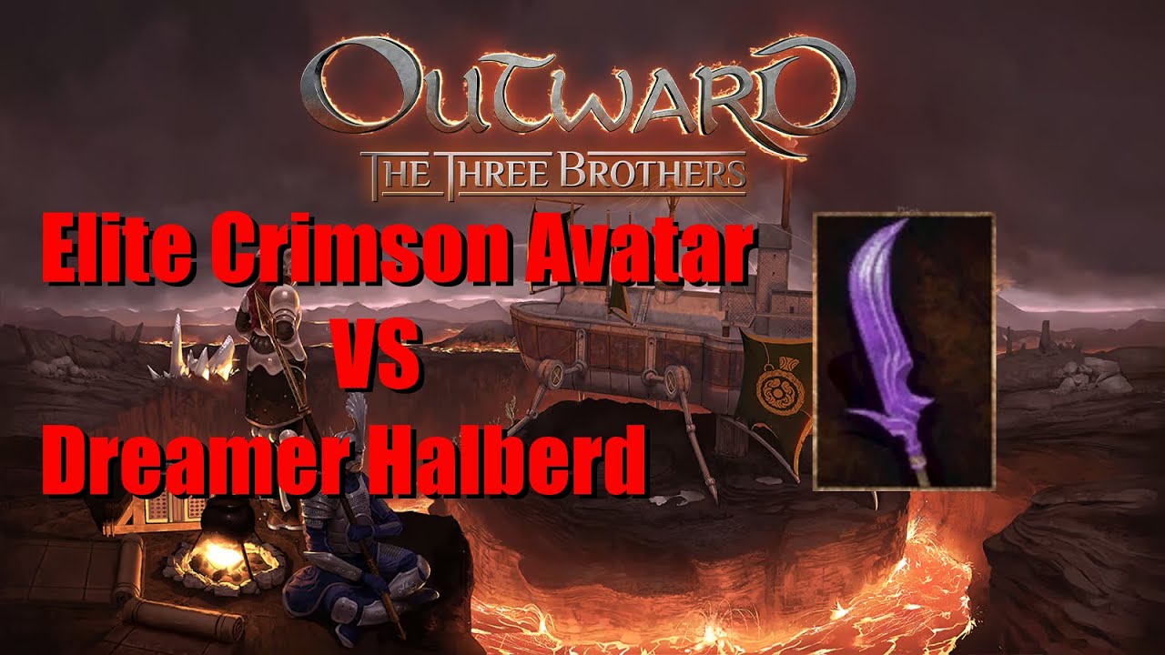 Outward: Definitive Edition - Elite Crimson Avatar w/ Dreamer Halberd