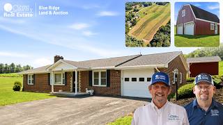 Brick Ranch & Land for Sale in Floyd VA