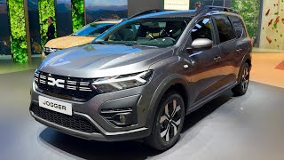 New DACIA Jogger 2024 (UPDATED model)  FIRST LOOK & visual REVIEW (Expression HYBRID)