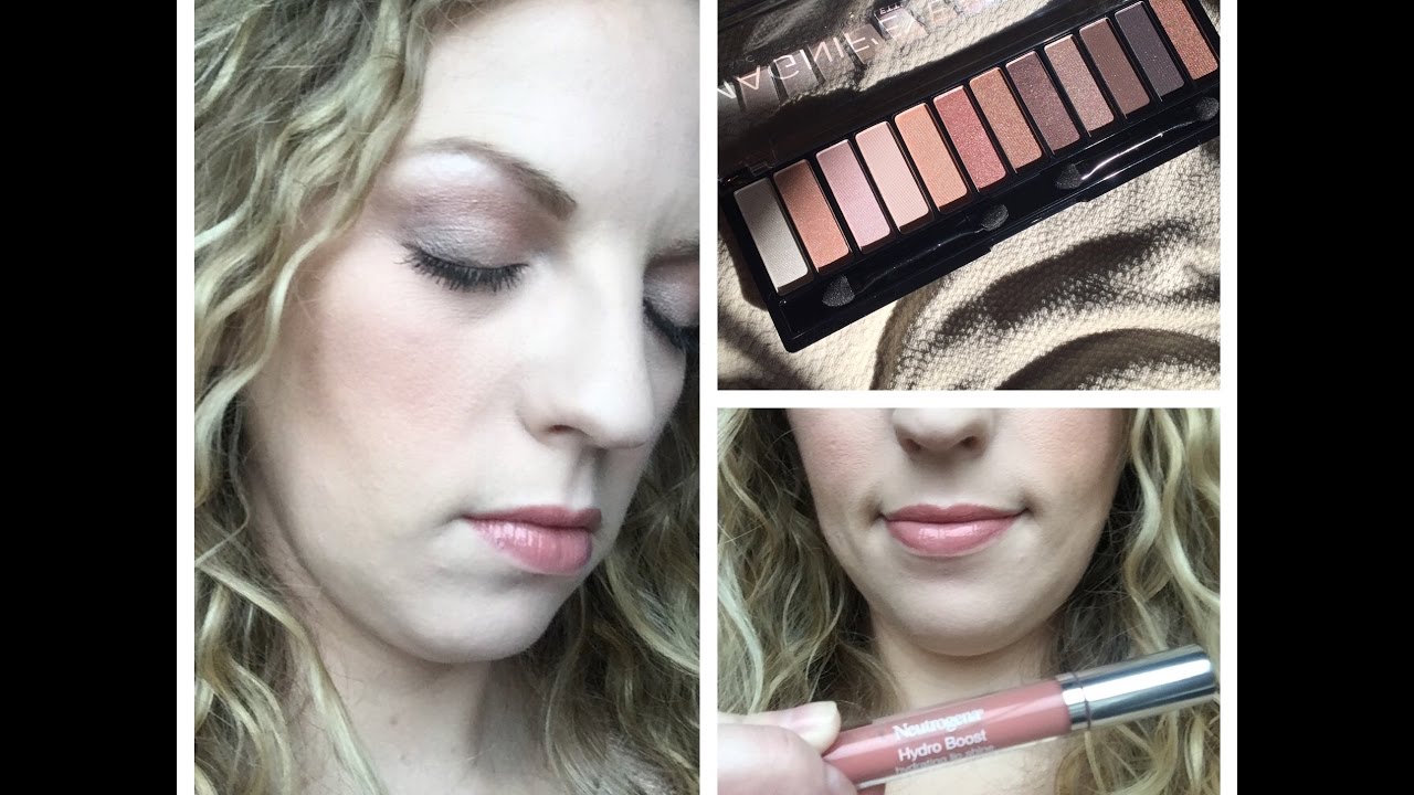 Rimmel London Magnif'eyes Shadow Tutorial + Neutrogena Hydro Boost Lip Shine
