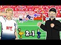 😲2-1! Liverpool vs Spurs: the Silent Movie!😲 (Parody Goals Highlights 2019)