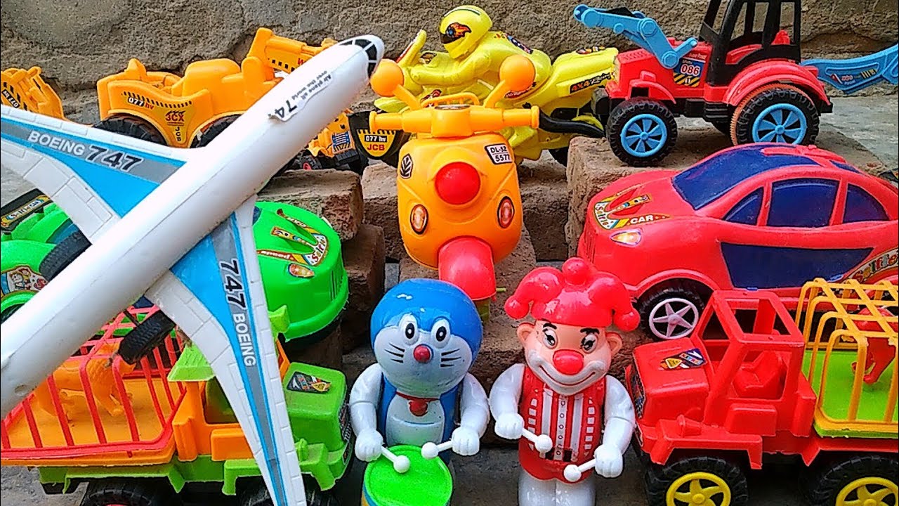 Gadi wala cartoon, toy helicopter ka video/car wala cartoon/car wala