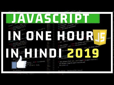 JavaScript in One Video in Hindi