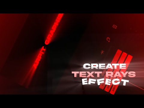 How To Create Text Rays Effect Like 777 In Android || Alight Motion Tutorial || Text Effect || Arpit