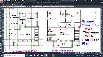 Design of Simple Building with Different Column Positions - Protastructure   |PART 2| ekidel