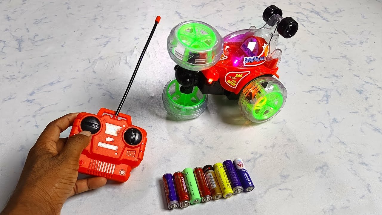 Распаковка радиоуправляемой машинки RC Gaddi Police Car: обзор и тест 😍