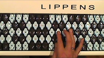 Lippens Keyboard - Major Scale