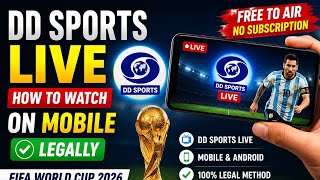 DD Sports Live – How to Watch DD Sports Live on Mobile Legally screenshot 3
