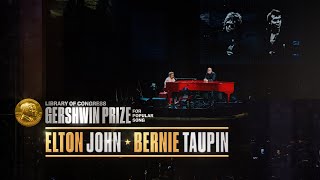 Elton John and Bernie Taupin: 2024 Gershwin Prize | "Your Song"