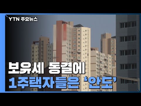 보유세 동결에 1주택자 &amp;#39;<strong>안도</strong>&amp;#39;...다주택자들은 &amp;#39;한숨&amp;#39; / YTN