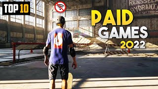 Top 10 Best PAID Android Games of 2022 | Best Paid Games for Android 2022 (Online/Offline)