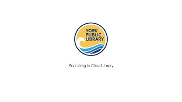 CloudLibrary - Searching