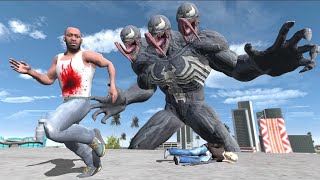 Black Venom Vs Franklin City Escape Gone Wrong Indian Bike Driving 3D