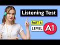 A1 listening test  part 6  english listening test