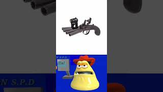 Cursed Gun Images Pizza Tower Scream Meme | Credits :  @Lyonspd   #Short #Fyp #Viral