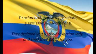 Ecuadorian National Anthem - 