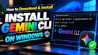 How to Download & Install Gemini CLI on Windows 🤖