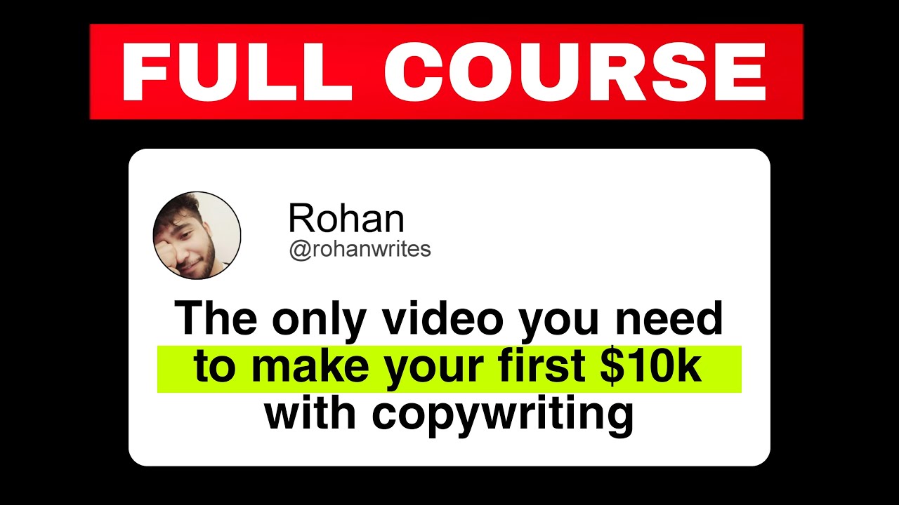 FREE 1 Hour Copywriting Course (2025) - YouTube
