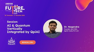 #NASTech2023 | AI & Quantum Vertically Integrated by QpiAI