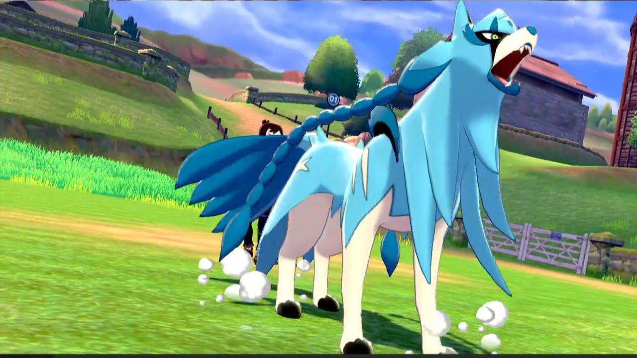 Shiny Zacian Legendary Gameplay Pokemon Sword Shield Youtube